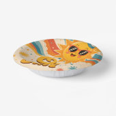 Assiettes en papier Une dans le Soleil (Angulaire)