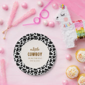 Assiettes en papier western cowboy avec impression (Fête)