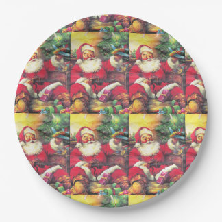 Assiettes Jetables Merry chrismas