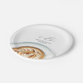 Assiettes Jetables pour Enterrement de Vie de Jeun (Angle)