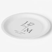 Assiettes Personnalisées Élégantes | Décoration de (Angle)