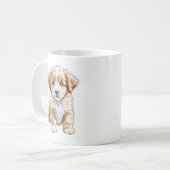 Assis Chien Chien Chien Mug (Devant gauche)