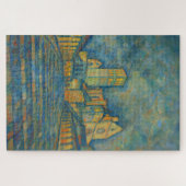 Assisi Basilica Cézanne Style Kunst Legpuzzel (Horizontaal)