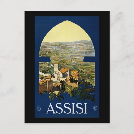 Assisi Briefkaart (Voorkant)