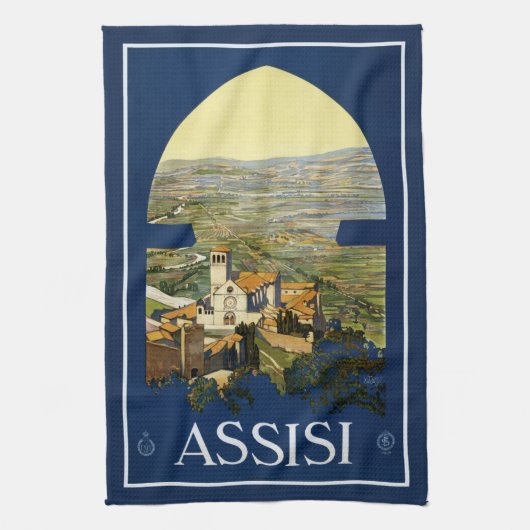  Assisi Italië handdoek (Verticaal)