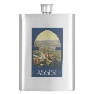 Assisi Italië kolf Heupfles