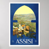 Assisi Italië Poster (Voorkant)