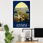 Assisi italië - Posters voor reizen met het merk V (Thuiskantoor)