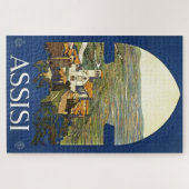 -Assisi Italië Reistoerisme Legpuzzel (Horizontaal)