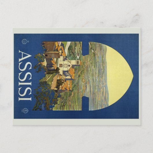 Assisi Perugia Italië Briefkaart (Voorkant)