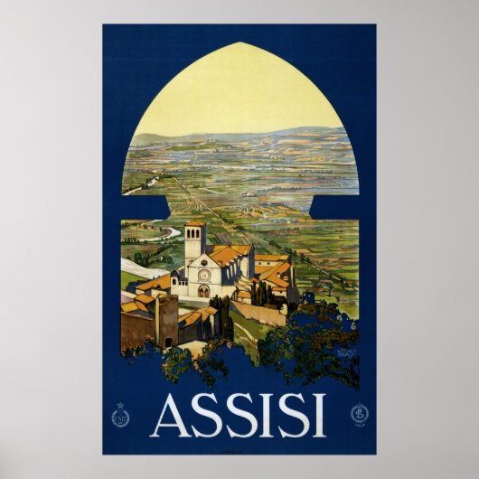 Assisi Poster (Voorkant)