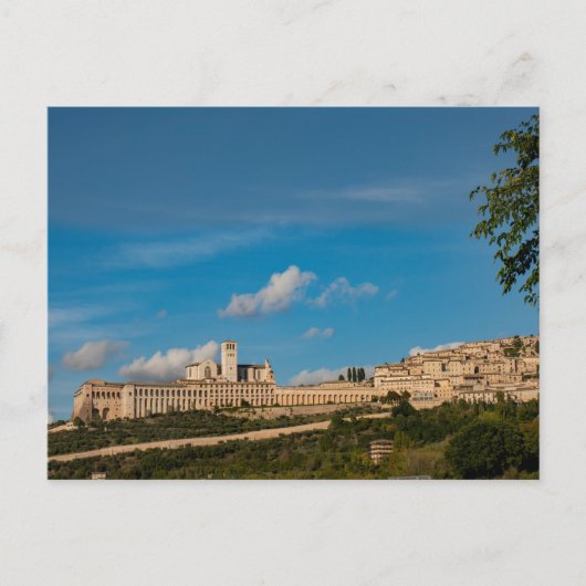 Assisi Skyline, Italië Briefkaart (Voorkant)