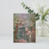 Assisi, St Francis en de vogels Briefkaart (Staand voorkant)