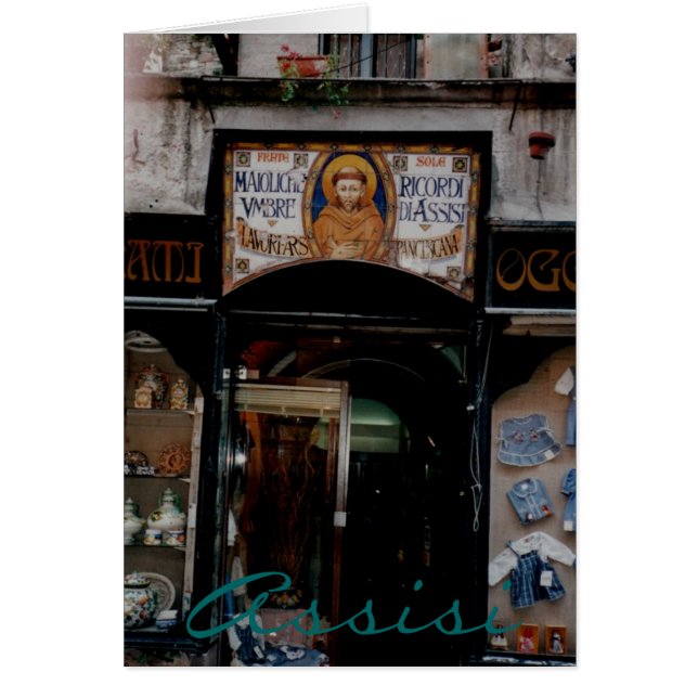 Assisi Umbria (Voorkant)