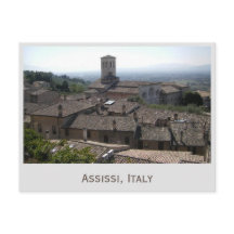 Assissi, het Briefkaart van de Foto van Italië