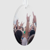 Assistance de concert de rock (devant)