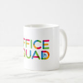 Assistant administratif Bureau Squad School Mug (Devant droit)