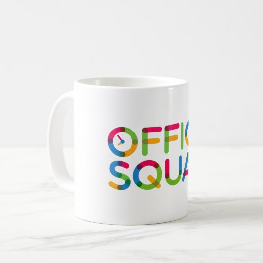 Assistant administratif Bureau Squad School Mug (Devant gauche)