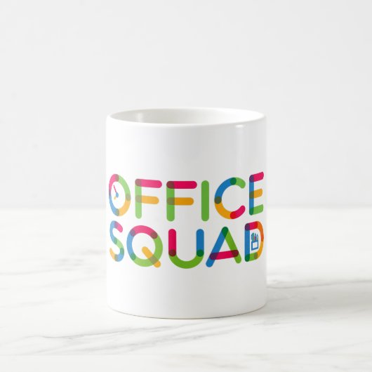 Assistant administratif Bureau Squad School Mug (Centre)