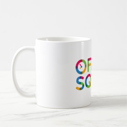 Assistant administratif Bureau Squad School Mug (Gauche)