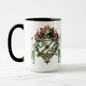 ASSISTANT CLASSIQUE DE MUG DE CAFÉ OZ AVEC CRÊTE P (Gauche)