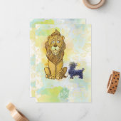 Assistant classique de Oz Cartes de notes 1 de 21  (Devant/Arrière en situation)