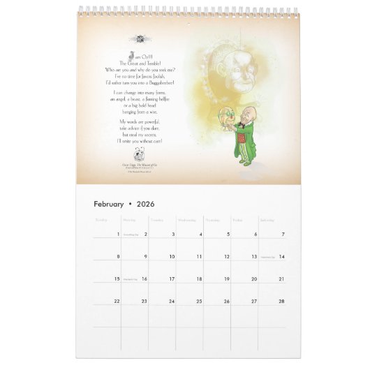 ASSISTANT CLASSIQUE DU CALENDRIER OZ - N'importe q (Feb 2026)