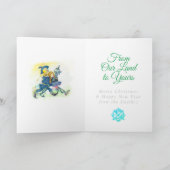 ASSISTANT customisé DE LA CARTE DE NOËL OZ (Intérieur)