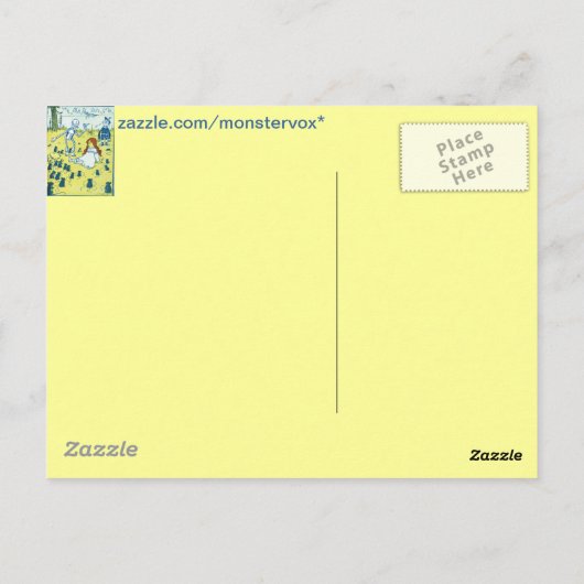 Assistant de carte postale Oz (Dos)