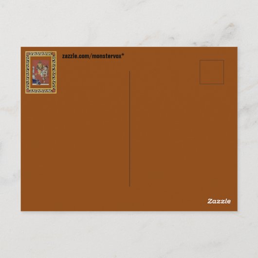 Assistant de carte postale Oz (Dos)