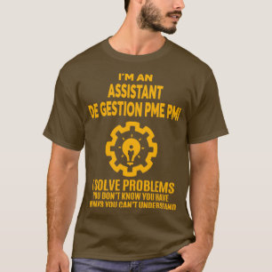 ASSISTANT DE GESTION PME PMI NICE DESIGN 2017 3 T-SHIRT