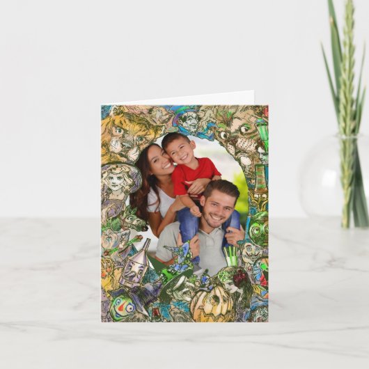 ASSISTANT DE LA FAMILLE OZ CARTE DE NOËL + VOTRE P (Devant)