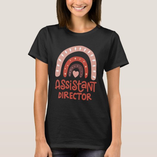 Assistant Director Appreciation Week Theater Nursi T-shirt (Voorkant)