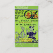 Assistant du Carte de visite Oz (Dos)