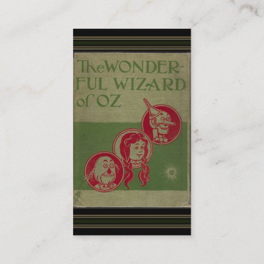 Assistant du Carte de visite Oz (Dos)