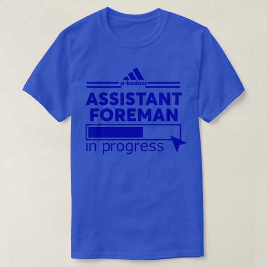 ASSISTANT FOREMAN T-SHIRT (Design voorkant)