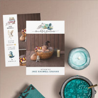 Assistant Halloween | Faire-part de naissance doub