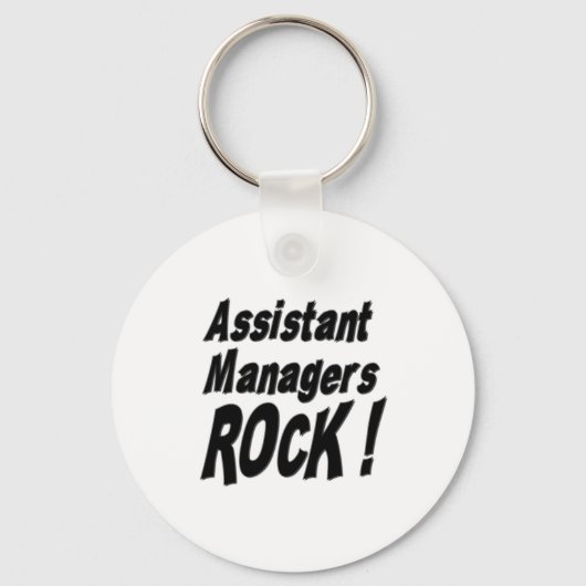 Assistant Managers Rock ! Porte-clés (Recto)