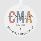 Assistant Médicale certifié CMA personnalisé (devant)