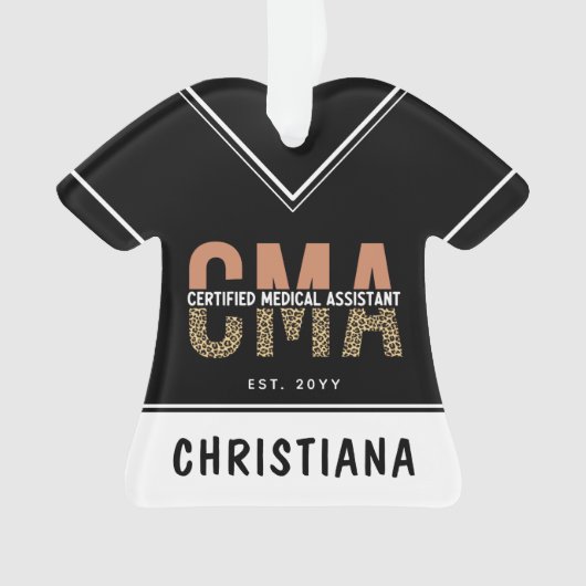 Assistant Médicale certifié CMA personnalisé Leopa (devant)