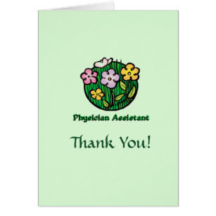 Assistant physicien Thank You Card