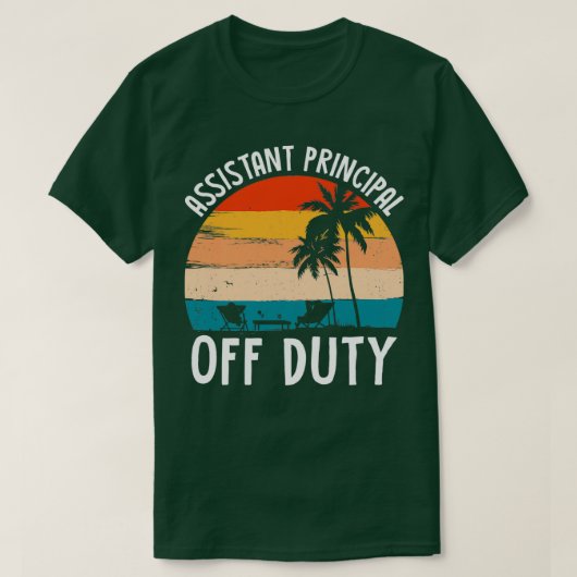 Assistant principal hors service classique TShirt (Design devant)