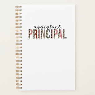 Assistant Principal Leopard Print Funny