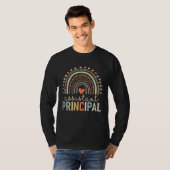 Assistant Principal Rainbow Funny Job Title School T-shirt (Voorkant volledig)
