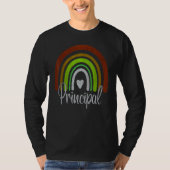 Assistant Principal Rainbow Future Principal  Teac T-shirt (Voorkant)
