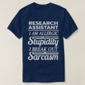ASSISTANT RECHERCHE Classique TShirt (Design devant)