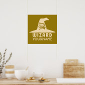Assistant Science affiche couleur personnalisée (Cuisine)