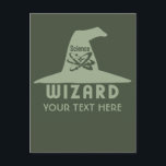 Assistant Science carte postale personnalisée<br><div class="desc">Remplacez le champ de texte par ce que vous voulez. Vous pouvez également modifier la police, sa taille et sa couleur en utilisant la fonction "Customiser", ainsi que d'ajouter des champs de texte si vous le souhaitez. De plus, vous pouvez modifier la couleur arrière - plan de cet élément à...</div>