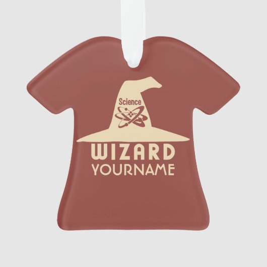 Assistant Science ornement couleur personnalisé (dos)