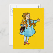 Assistant vintage de carte postale Oz (Devant / Derrière)